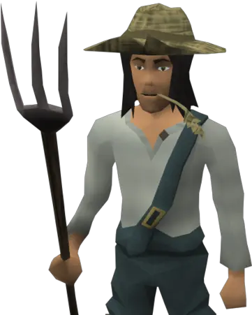 Fred The Farmer Runescape Wiki Fandom Pitchfork Png Farmer Png