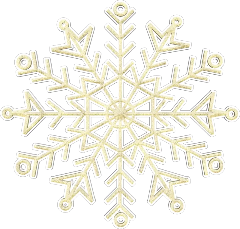 Clipart Snowflake Skiing Png