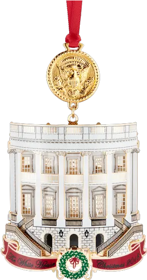 Official 2018 White House Ornament White House Christmas Ornament 2018 Png White House Transparent