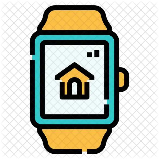 Smart Watch Icon Of Colored Outline Clip Art Png Smart Png