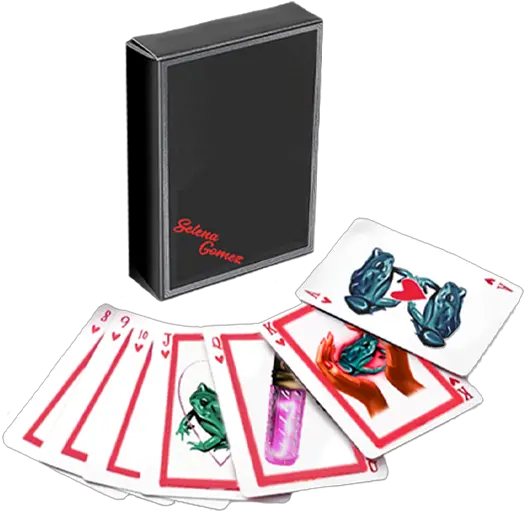 Boyfriend Playing Cards Deluxe Digital Album Selena Gomez Playing Cards Png Poker Cards Png
