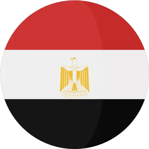 Egypt Language Png Flag Flat Icon