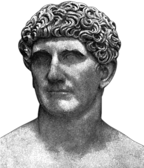 Roman Republic 3c Mark Antony Png Roman Bust Png