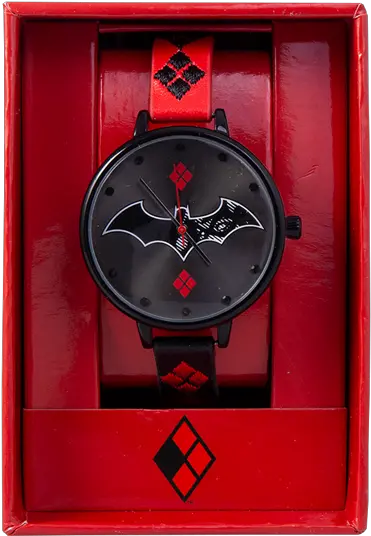 Dc Comics Quartz Clock Png Harley Quinn Logo Png