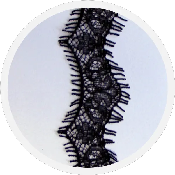 Black Lace Ribbon Png