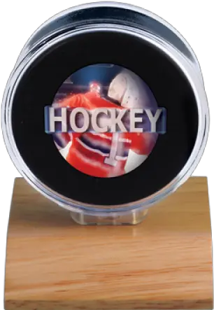 Hockey Puck Holder Wood Base Hockey Puck Png Hockey Puck Png