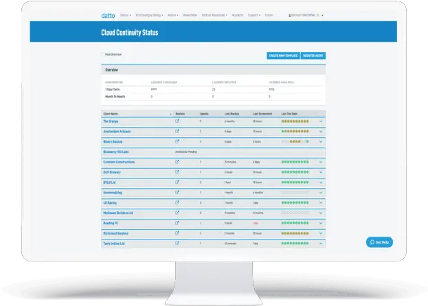 Datto Cloud Continuity For Pcu0027s Reliable Pc Backup Vertical Png Dat Icon