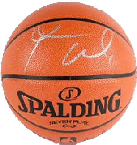 Game Ball Signed By Russell Westbrook Sportsplex Spalding Png Russell Westbrook Png