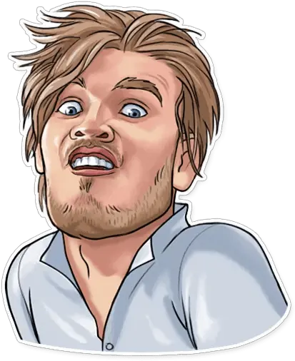 Pewdiepie Monkey Face Sticker For Adult Png Pewdiepie Face Png