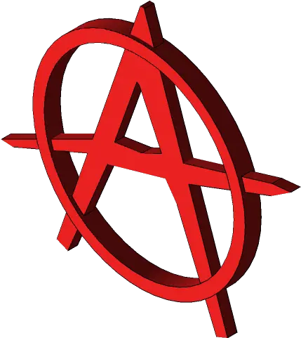 Anarchy Symbol 3d Cad Model Library Grabcad Circle Png Anarchy Png