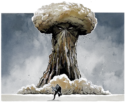 Nuclear Bomb Mushroom Cloud Evil Hate Christians And War Png Mushroom Cloud Transparent