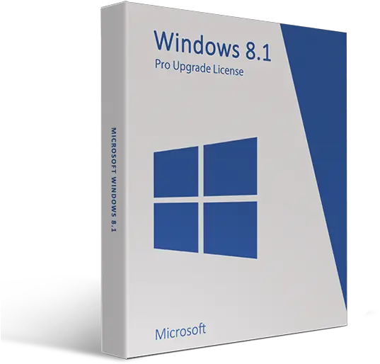 Microsoft Windows 81 Pro Upgrade License Windows 8 Png Windows 8 Logo