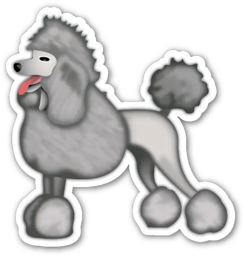 Poodle Poodle Emoji Png Poodle Png