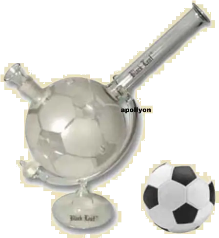 Black Leaf Frosted Soccer Bong Painted Turtle Png Bong Png