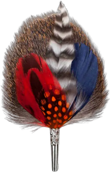 Drop Brooch Feathers Blue U0026 Red My Bob Animal Product Png Ushanka Transparent