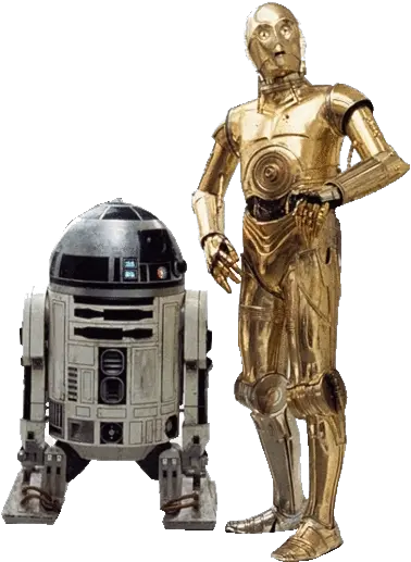 R2 Kenny Baker Anthony Daniels Png R2d2 Transparent