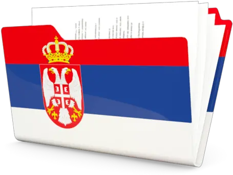 Folder Icon Illustration Of Flag Serbia Serbia Folder Icon Png Folder Image Icon