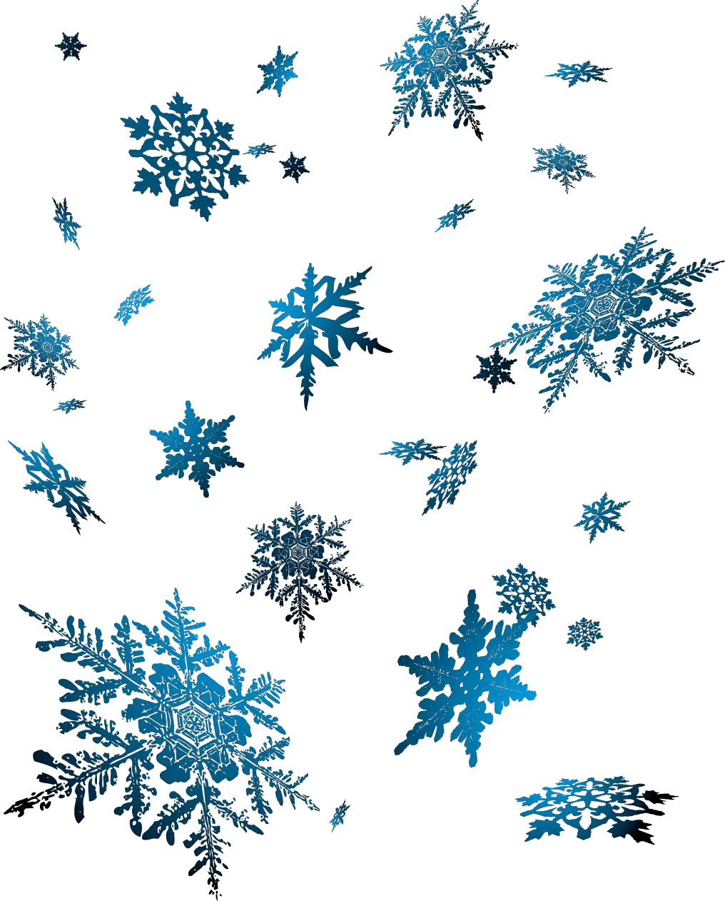 Snowflakes Png Transparent Background