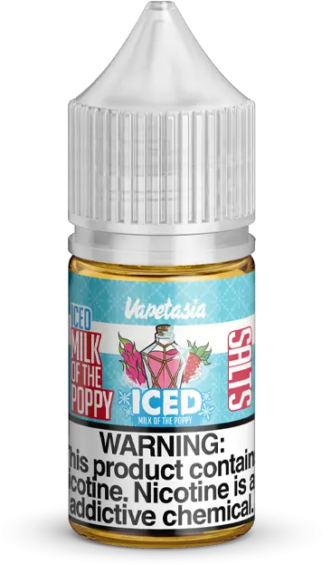 Vapetasia Salts Iced Milk Of The Poppy Lemonade Png Poppy Png