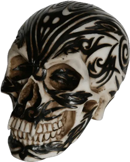 Wicked Tribal Tattoo Venom Skull Statue The Arts Png Venom Logo Tattoo