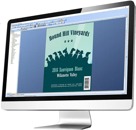 Label Barcode Design U0026 Printing Software Bartender Lcd Display Png Bartender Png