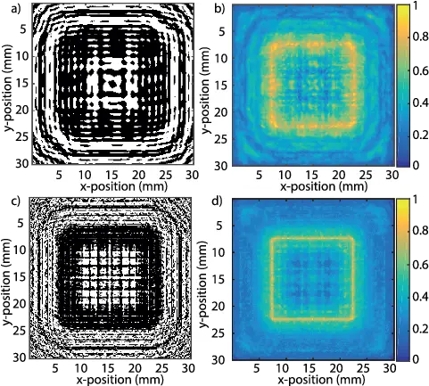 Binary Hologram To Generate Square Technical Drawing Png Square Outline Png