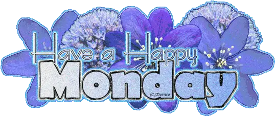 Monday Animated Images Gifs Pictures U0026 Animations Blue Flower Png Glitter Gif Transparent
