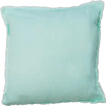 Frill Cushion Cover Mint Script Cushion Png Mint Transparent