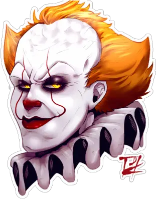 Download Pennywises Smug Face By Pennywise Art Png Pennywise Transparent