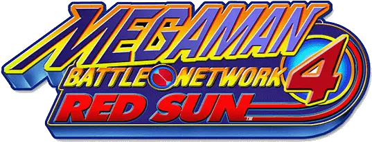 Fichiermega Man Battle Network 4 Red Sun Logopng U2014 Wikipédia Electric Blue Red Sun Png