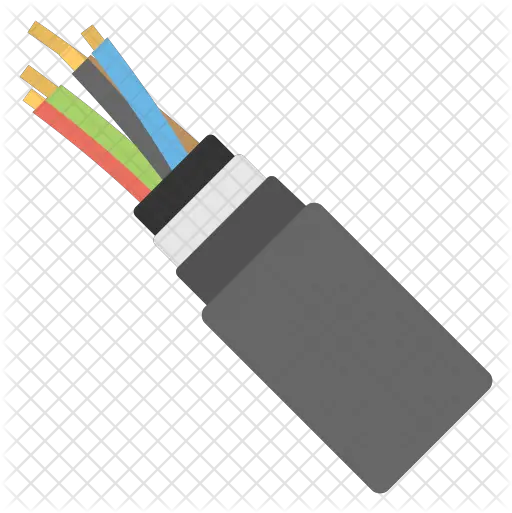 Electric Wires Icon Of Flat Style Wires Icon Png Wires Png