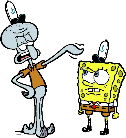 Free Squidward Png Download Clip Spongebob Coloring Pages Squidward Png