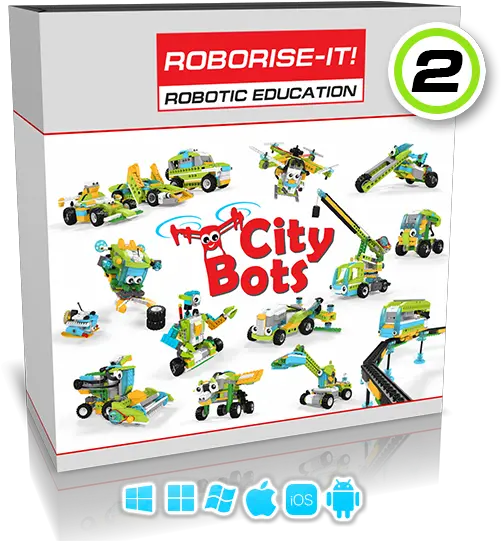 City Bots Curriculum Citybots Roborise Png Lego City Logo