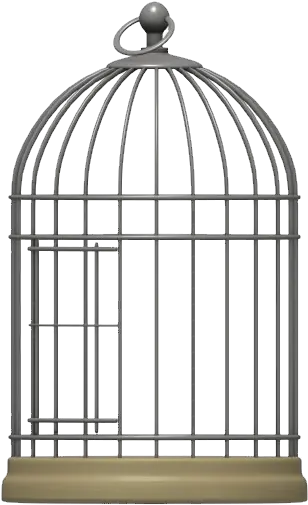 Download Bird In The Cage Png Image Cage Transparent Background Cage Png