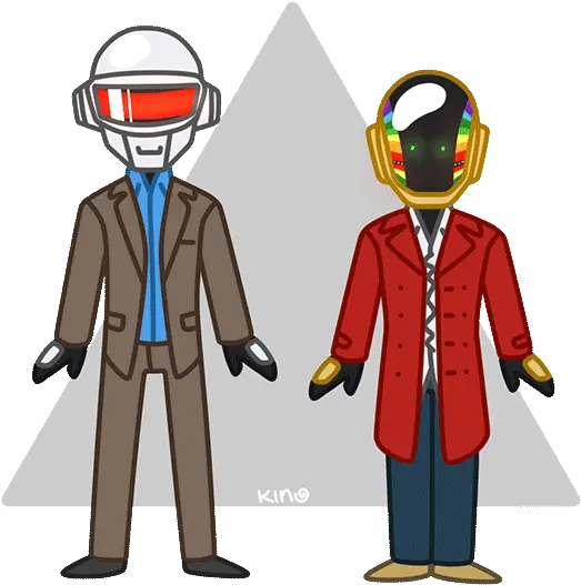 Daft Punk Cartoon Png Daft Punk Transparent