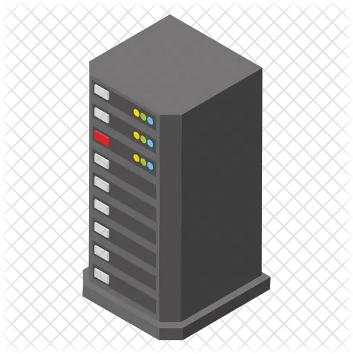 Data Server Icon Of Isometric Style Server Icon Png Server Png