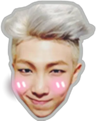 Bts Cute Namjoon Roblox Bts Stickers Rap Monster Png Namjoon Png