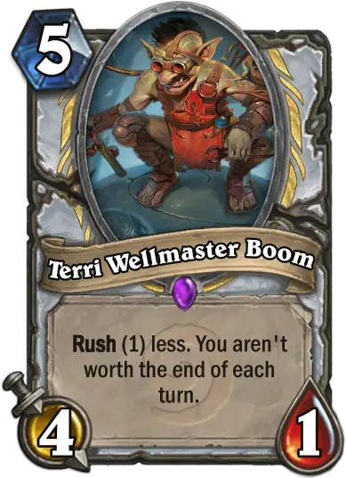 Flamewanker Fan Made Cards Hearthstone Png Feelsbadman Png