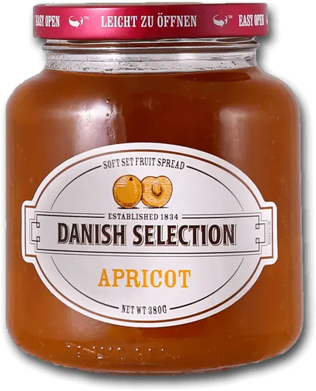 Danish Selection Apricot Fruit Spread 380g Natural Foods Png Fruit Transparent