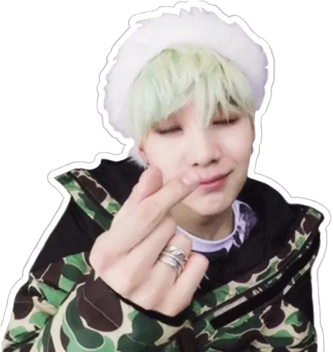 Png Yoongi Reblog Or Like If Youre Yoongi Mint Png Yoongi Png
