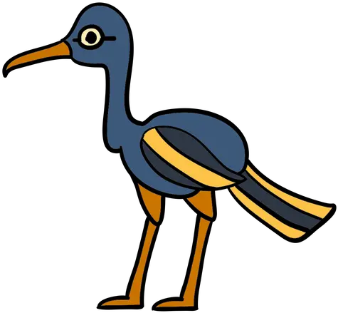 Hand Drawn Ibis Bird Symbol Transparent Png U0026 Svg Vector Animal Figure Flying Goffin Cockatoo Cartoon Clipart Icon