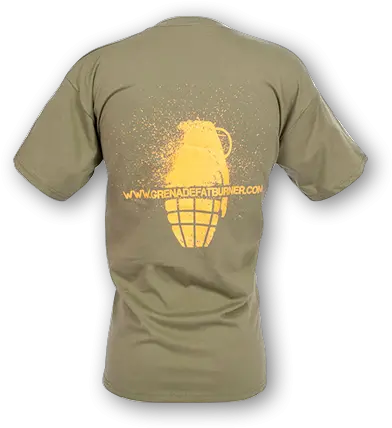 Grenade Gym Clothing T Shirt Active Shirt Png Gold Gym Logos