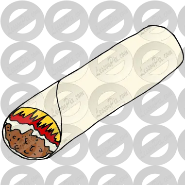 Lessonpix Mobile Clip Art Png Burrito Png