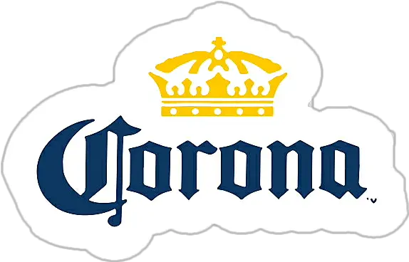 Ftestickers Corona Lager Sticker By Lou Corona Extra Png Corona Beer Logo