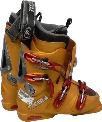 Used Tecnica Icon Jr 235 Mp J055 W065 Downhill Ski Boys Boots Round Toe Png Ski Icon