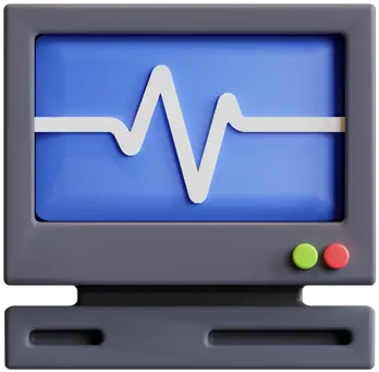 Heart Rate Icon Download In Line Style Horizontal Png Heart Rate Icon