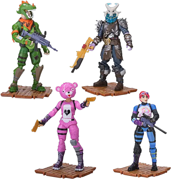 Fortnite Squad Mode Core 4figure Pack Fortnite Squad Mode 4 Figure Pack 4 Png Fortnite Chest Png