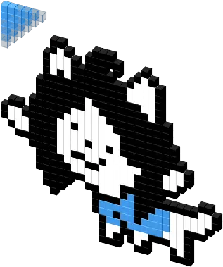 Temmie Cursor Temmie Pixel Art Maker Png Undertale Temmie Icon