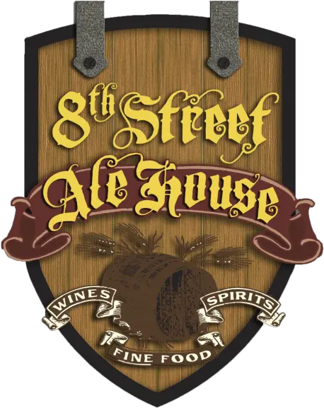 8th Street Ale House U2013 Cozy Low Key Bar U0026 Grill Offering Poster Png Key Food Logo