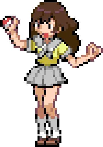 Top Pixel Art Or Something Stickers For Android U0026 Ios Gfycat Pokemon Girl Pixel Art Png Pixel Art Transparent